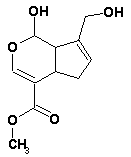 Molecular Illustration for Genepin